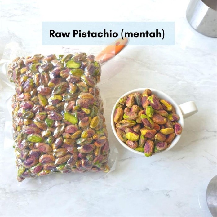 

Raw Pistachio Kacang Arab Fustuk Mentah 1 Kg Terlaris