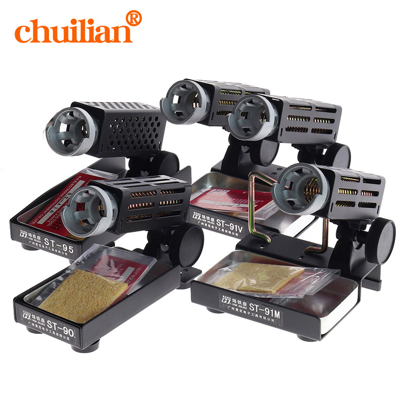 1Pcs St-91V St-90 St-91M St-95 Soldering Iron Support Stand Station Metal Base Iron Stand