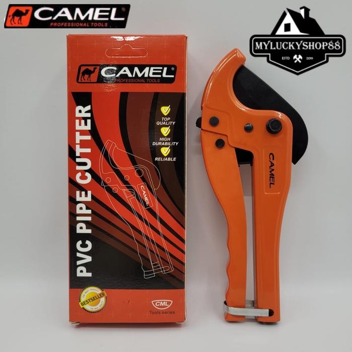

Obrali- Camel Gunting Pipa PVC Jumbo 42mm Pipe Cutter Tang Potong Paralon