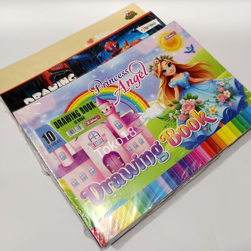 

[READY] 1 Pak Buku Gambar A4 Dodo(Isi 10 Buku)