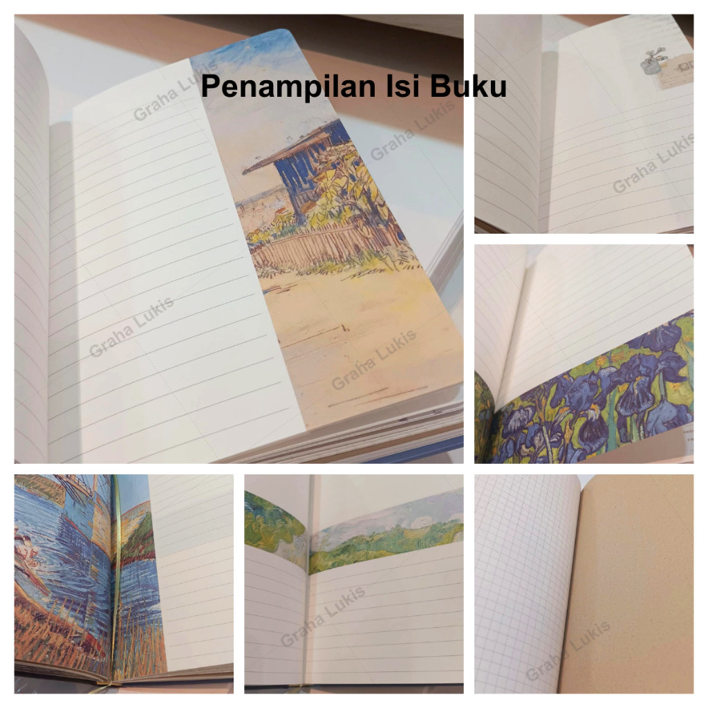 

[READY] Notebook ART VAN GOGH Flower Celebration 2131 Hard Cover