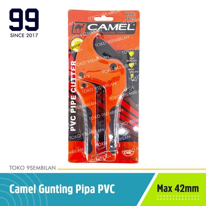 

Rakitan- Camel Gunting Pipa 42mm Pemotong PVC Pralon Pipe Cutter 42 mm