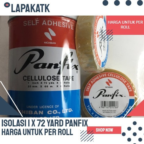 

JH8 PROMO ISOLASI PANFIX 1 X 72 YARD (PER PCS) +
