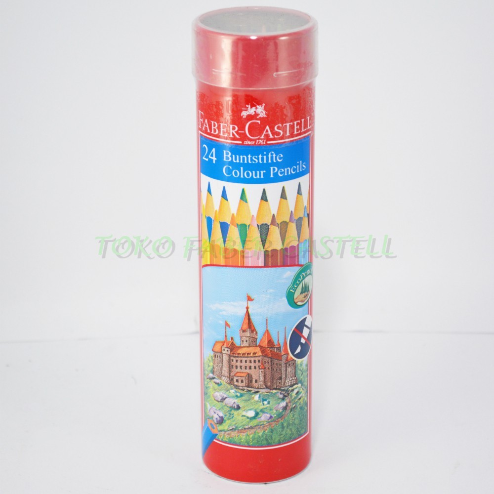 

[READY] Pensil Warna Faber Castell / Round Tin 24 Warna / Classic Colour Pencil / Ukuran Panjang