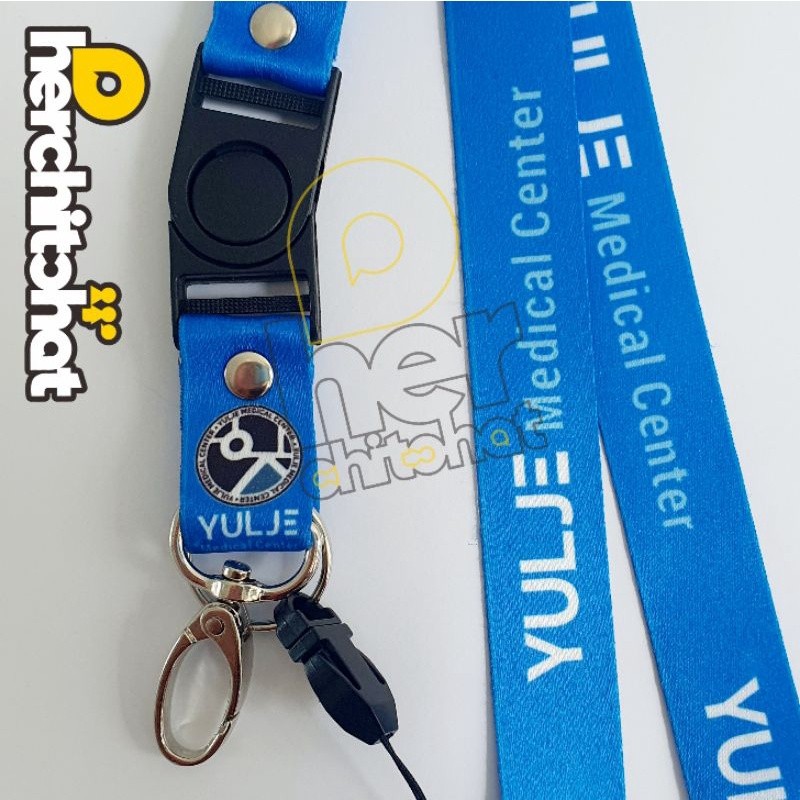 JH8 Lanyard Tali ID Card YULJE Medical Center from Drakor HOSPITAL PLAYLIST