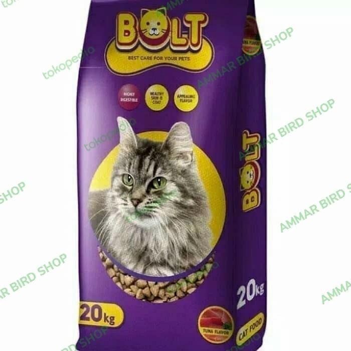 Amour Petshop Makanan Kucing Bolt Tuna Ikan 20Kg