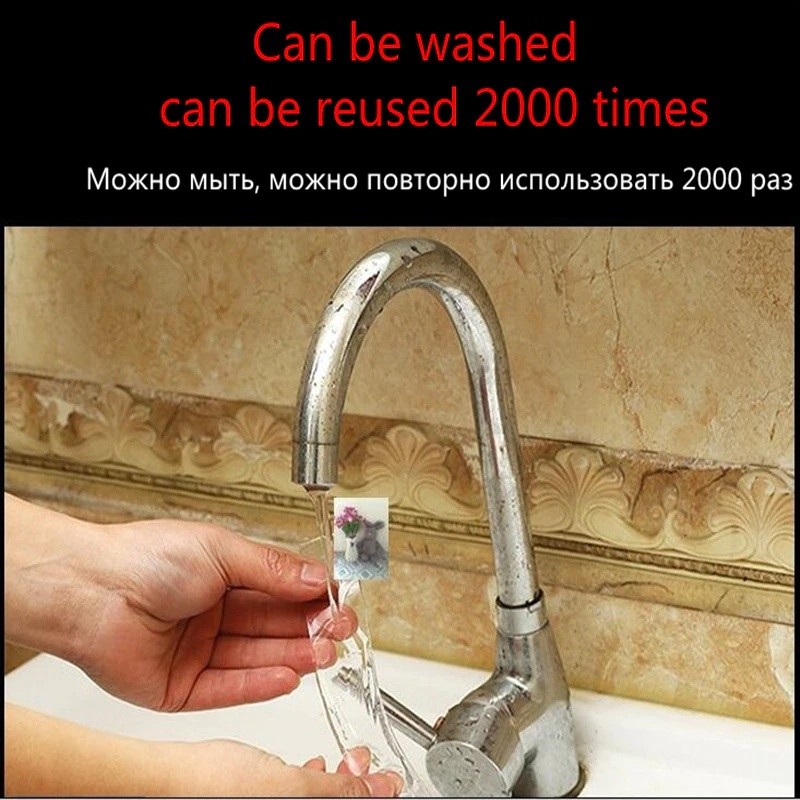 

JH8 Double Tip Nano Tape Clear 5CM 50mm x 3 Meter Super Lengket Anti Air Bening Isolasi 2 Sisi