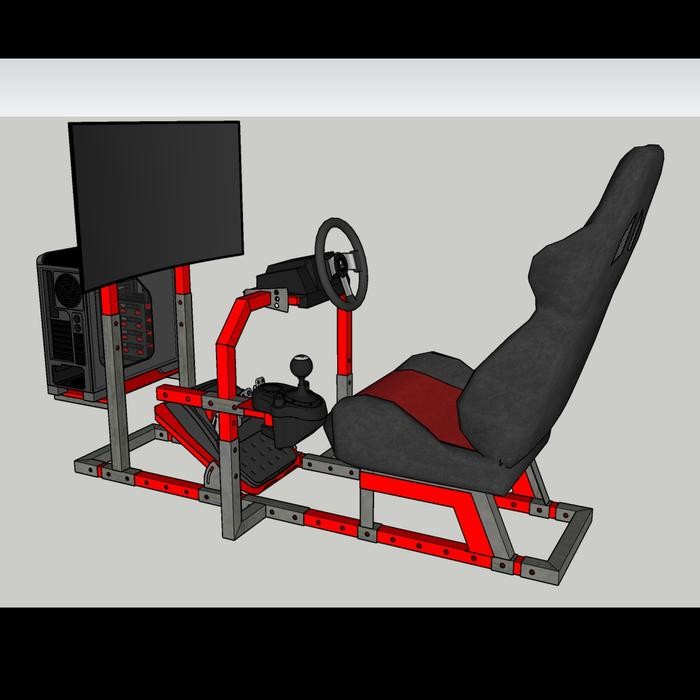 [Expert] Game Seat DIY Racing Simulator - BISA CUSTOM