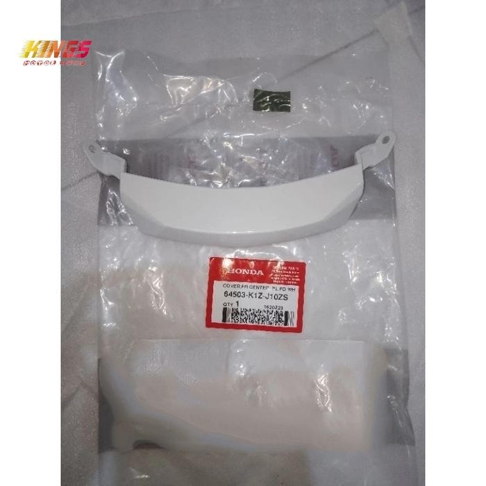 COVER DAGU BAWAH FRONT HONDA PCX160 ORIGINAL AHM 64503K1Z PUTIH