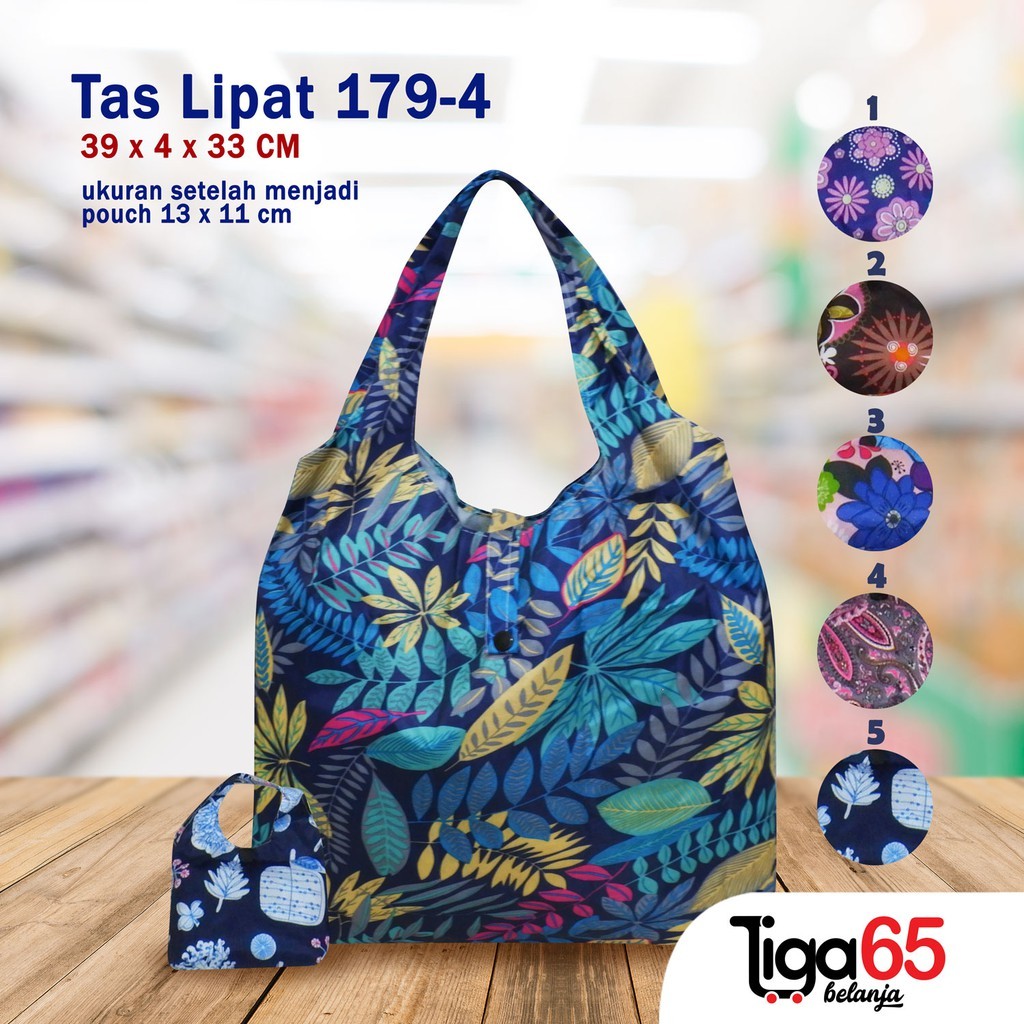 

Tas Belanja Lipat / Tahan Air / Ecobag / Bag Multifungsi / Tas Lipat 179-4 / Kerajaan Alat Tulis