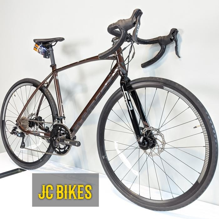 (Expert) Sepeda Balap Roadbike Element FRC 52 Alloy 2x9 Speed Shimano Sora