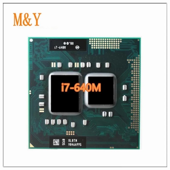 Original Core i7-640M Processor (4M Cache 2.8GHz~3.46Ghz i7 640M