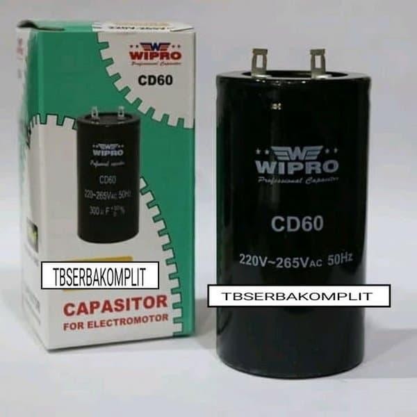 Limited Kapasitor 200 Uf 220-265Vac 50Hz Wipro Cd60 Capasitor 200Uf 200 Mfd