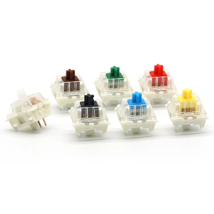 Gateron SMD Switches Black Red Brown Blue White Green Yellow 3pins