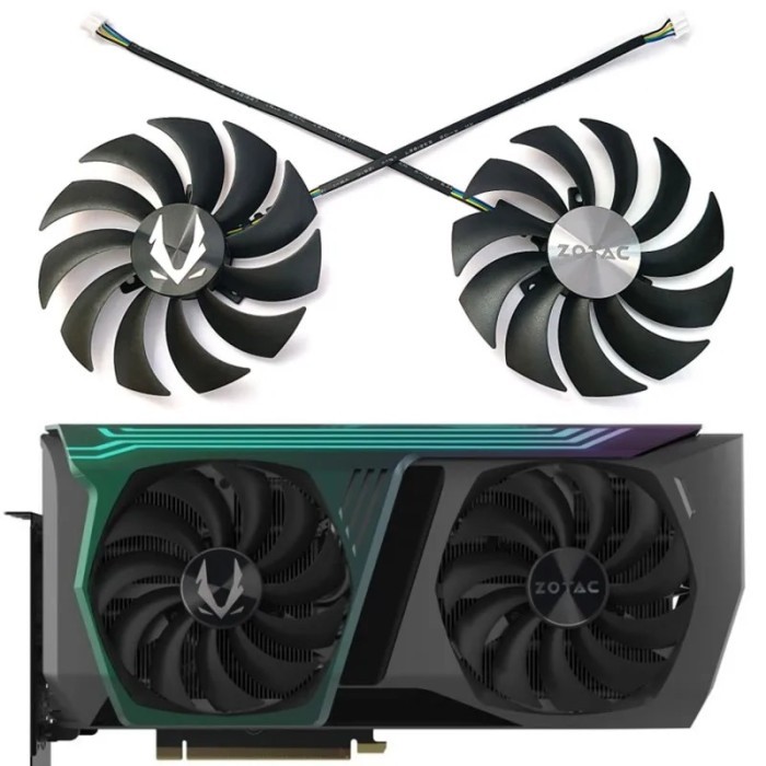 NEW CF1010U12S GAA8S2U RTX 3070 AMP Holo LHR GPU fan，For ZOTAC GAMING