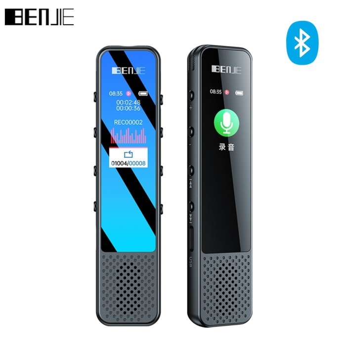 BENJIE G6 Voice Recorder With Speaker Bluetooth MP3 Player