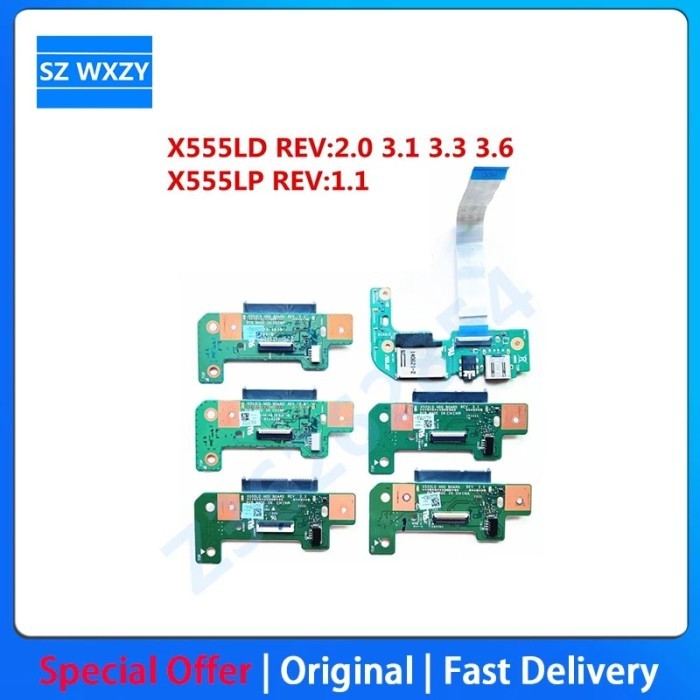 For X555L X555LD X555LP Laptop HDD Hard Disk Drive Audio Board X555LD