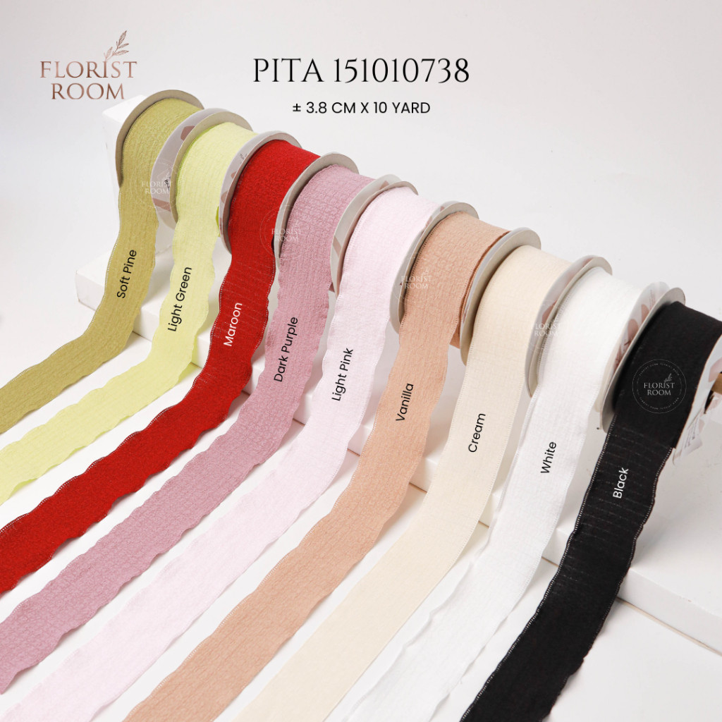 

Pita Chiffon 151010738 3.8cm x 10yard - Ribbon Berkualitas