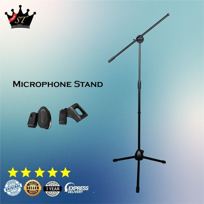 Stand Microphone / Stand Mic / Tripod Microphone / Tripod Mic / Tiang