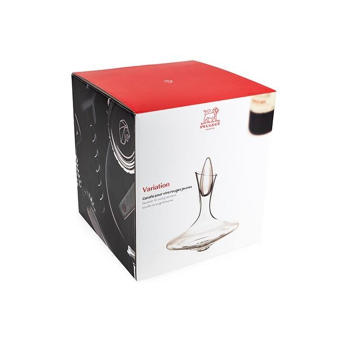 Peugeot Variation Young Wine Decanter 25,4Oz 750Ml Kaca Tampung Wine