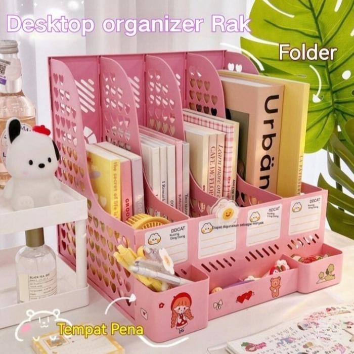 

Promo Cod Rak Buku Sekat /Rak Buku Minimalis/Desk Organizer /Rak File Susun/ Perlengkapan Kantor Rak