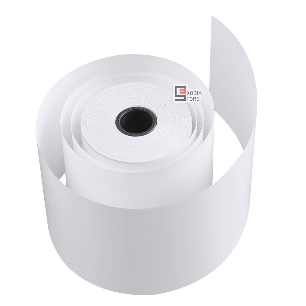 

Paket Kertas 58mm ukuran 58x40mm isi 100Roll / 1 Dus Receipt Struk Paper 58 mm size 58x40mm 100 Roll