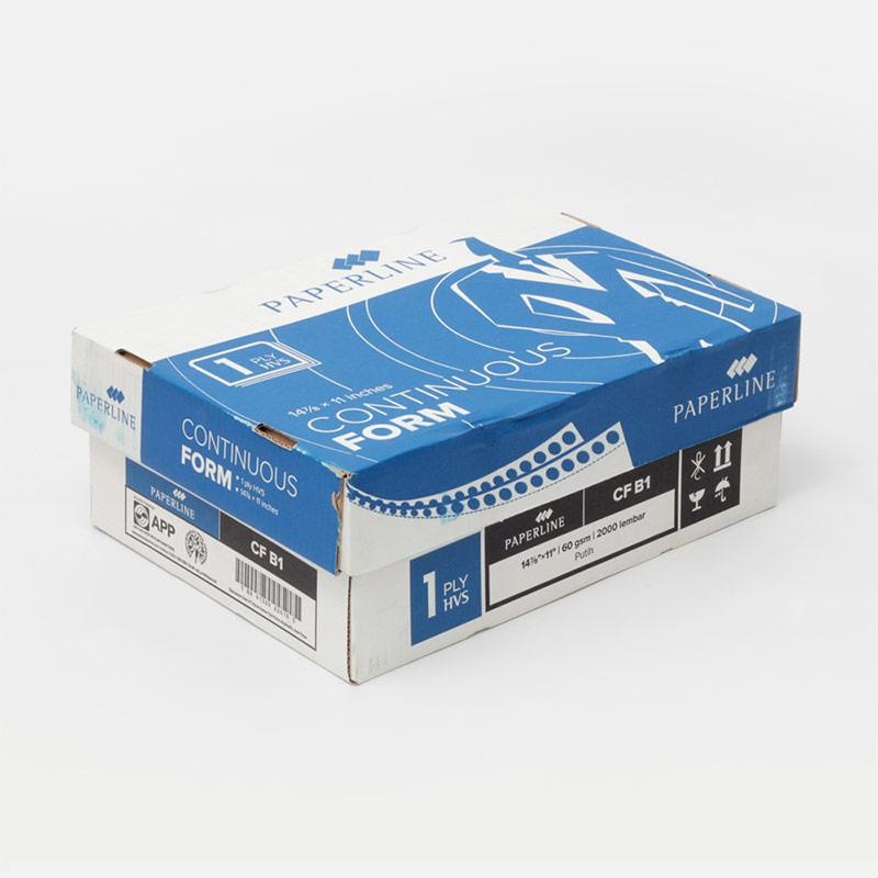 

Kertas Continuous Form 1 Ply 14 7/8x11 - PaperCF B1