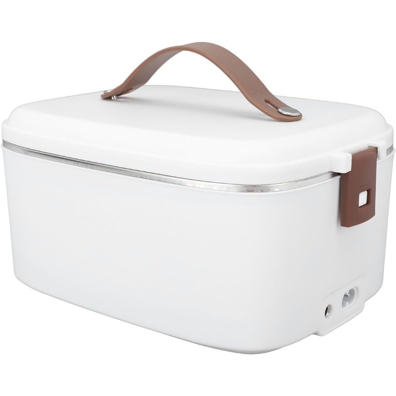 1.8L Electric Lunch Box,Stainless Steel Portable Heated Lunch Box Faster Food Warmer Removable Stain