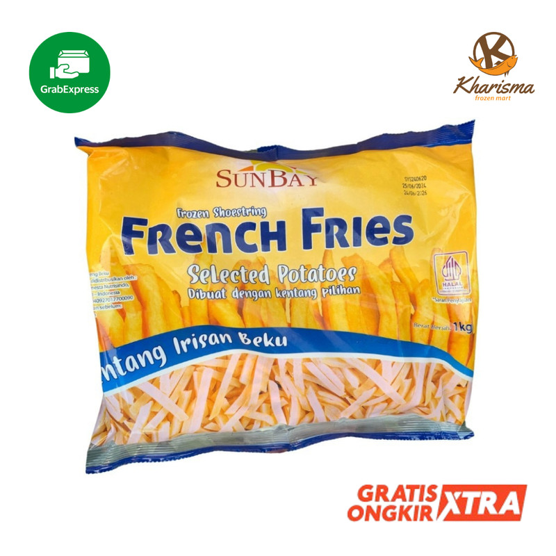 

Sunbay Kentang Goreng 1kg Frozen Food