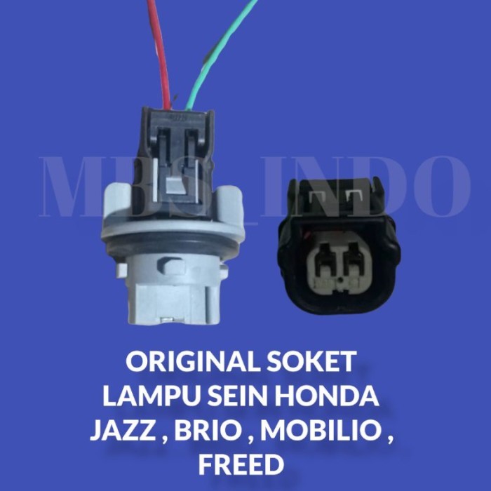 PREMIUM SOKET FITING LAMPU SEIN SNJA HONDA JAZZ , BRIO ,MOBILIO , FREED