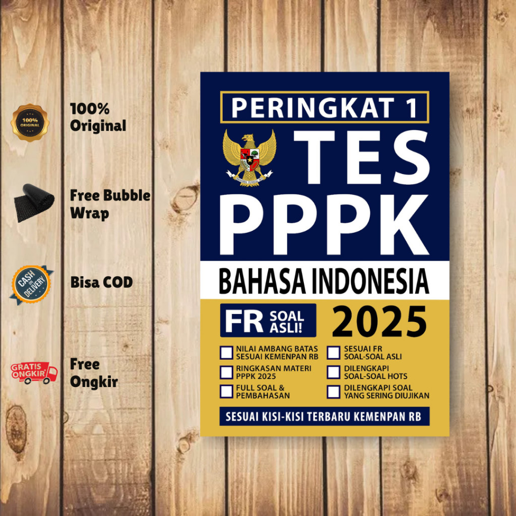 Media Eduka - Buku ngkat 1 PPPK BAHASA INDONESIA 2025