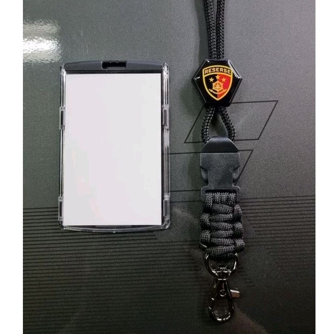 

tali gantungan id RESERSE BARESKRIM Exagonal plus cover