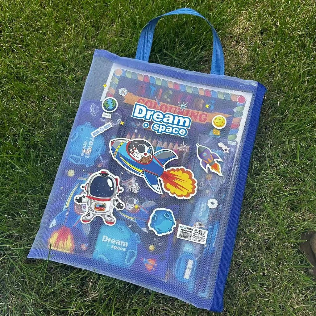 

[BABYKIDSOFFICIALSTORE66] (KTPS.22)STUDY SET STATIONERY SET ALAT TULIS SEKOLAH ANAK SET ATK MOTIF /