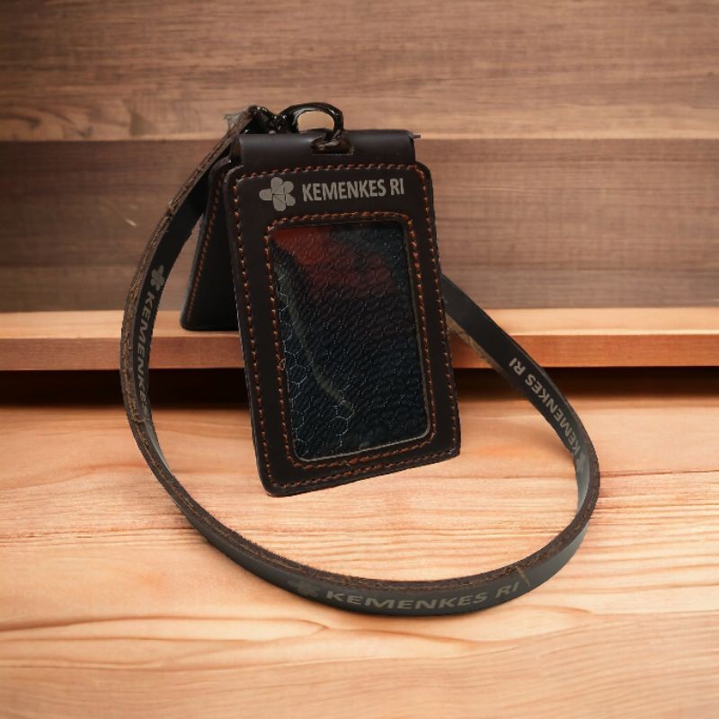 

Tempat id card kulit lipat kemenkes RI