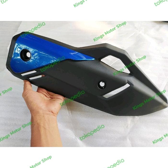 GARNISH MUFFLER COVER KNALPOT CARBON HONDA PCX160 PCX 160