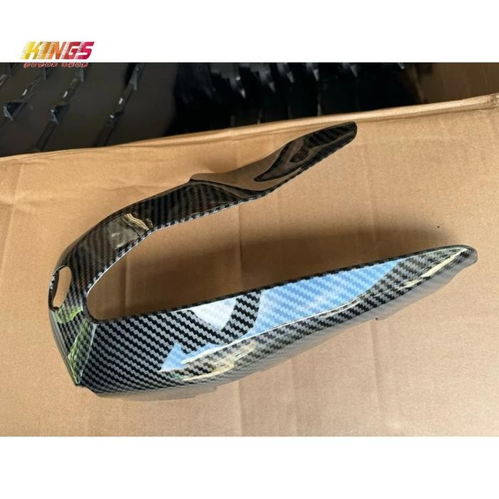 COVER BAK CVT CARBON MOTIF KEVLAR BLOK CARBON CVT PCX160 ADV160 GRATIS ONGKIR