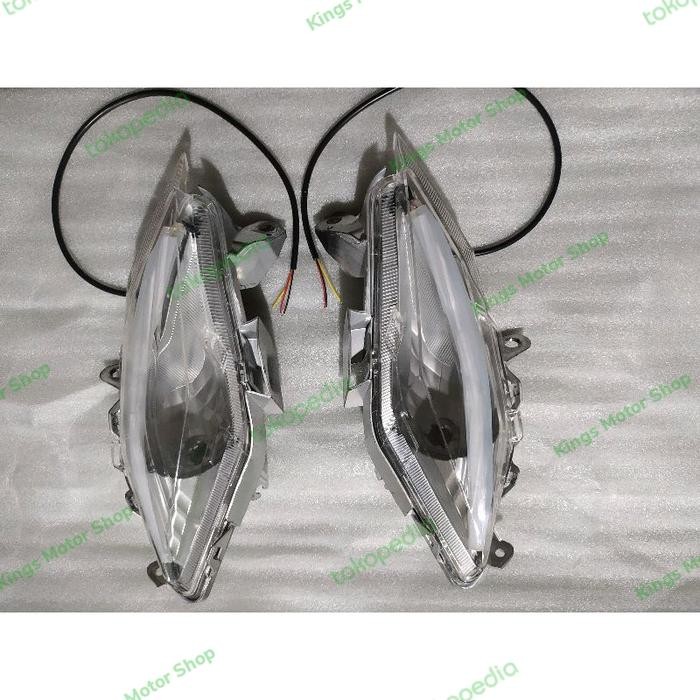CUSTOM LAMPU SEIN PAKET LAMPU ALIS LED RUNNING SEIN HONDA NEW BEAT KUALITAS TERBAIK
