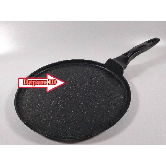 PREMIUM Happy Call 30cm Grill Pan/panggangan bulat happy call/teflon ceper