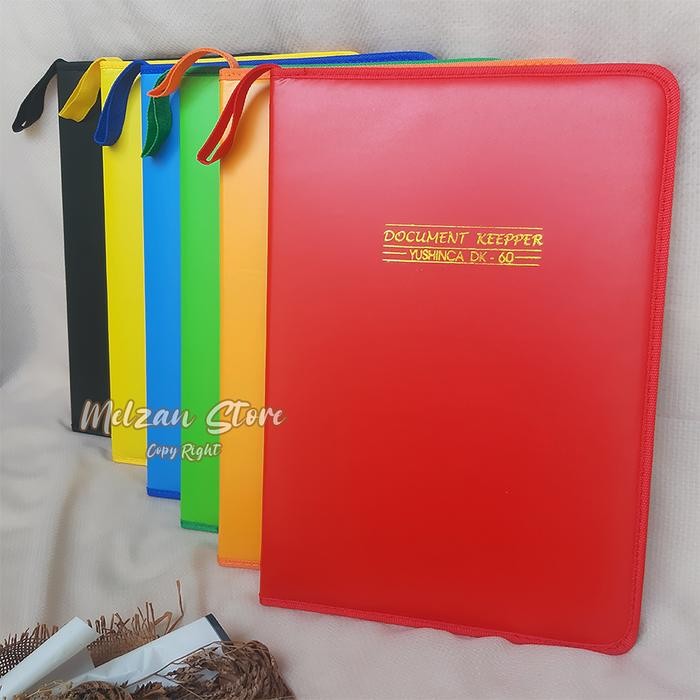PREMIUM Dokumen Keeper Resleting Anti Air 60 Lembar / Map Dokumen / Map Ijazah / Map Resleting /