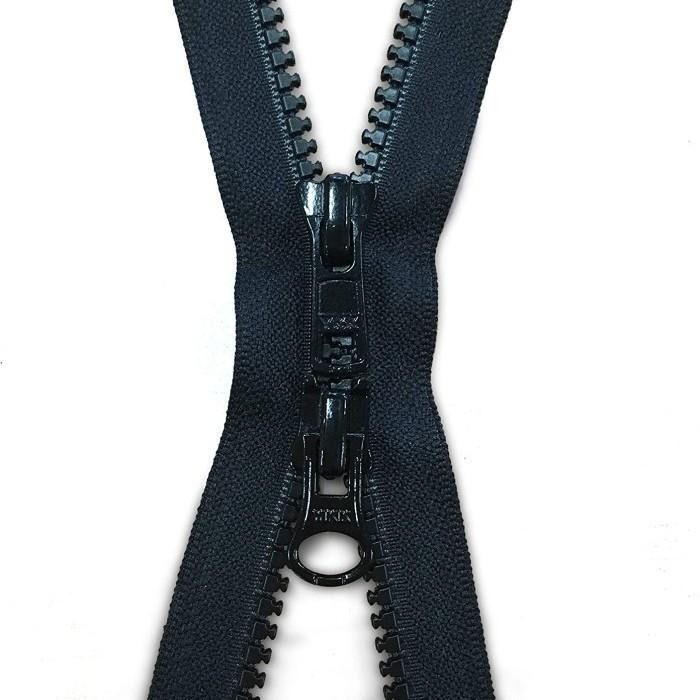 PREMIUM Resleting Jaket YKK 2 Kepala 100cm Sleting Zipper Vislon Double Head 5VS 100 cm 1 meter