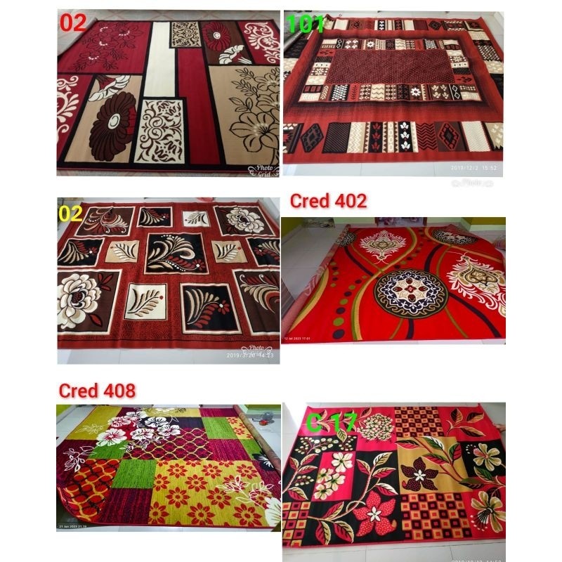 KirimLgSg-karpet permadani moderno 3,00 x 4,00 -good