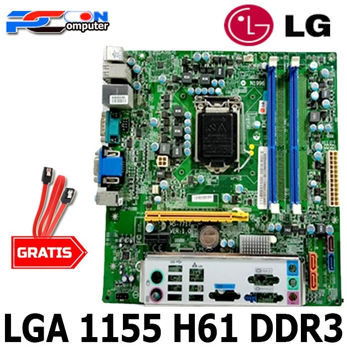 [Expert] Mainboard motherboard mobo LGA 1155 H61 LG GEN 3 IVYBRIDGE