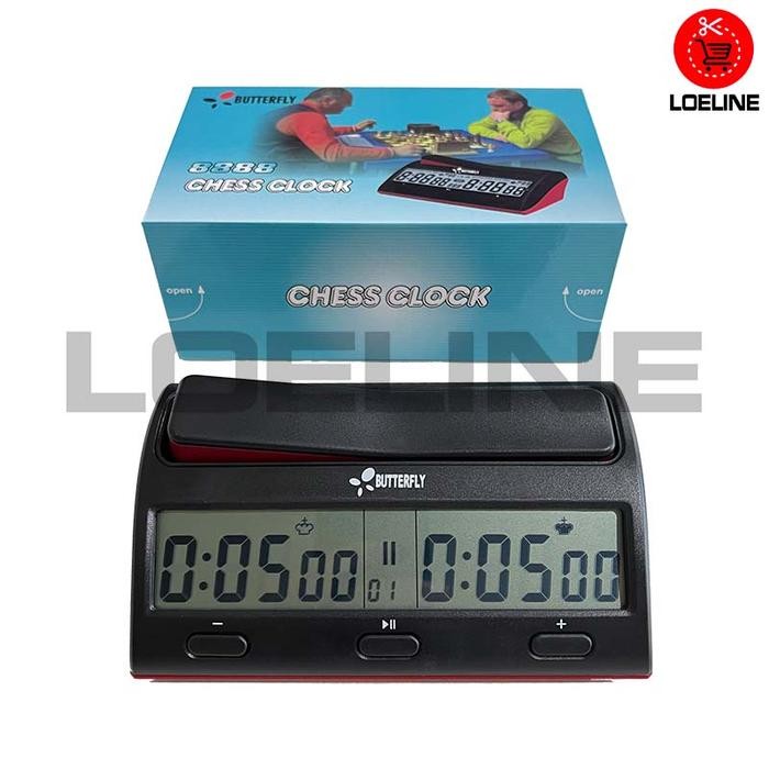 jayAbadi-- Jam Catur Butterfly Digital Chess Clock Count Timer 8888 Original