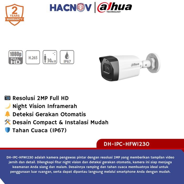 Dahua Kamera CCTV DH-IPC-HFW1230