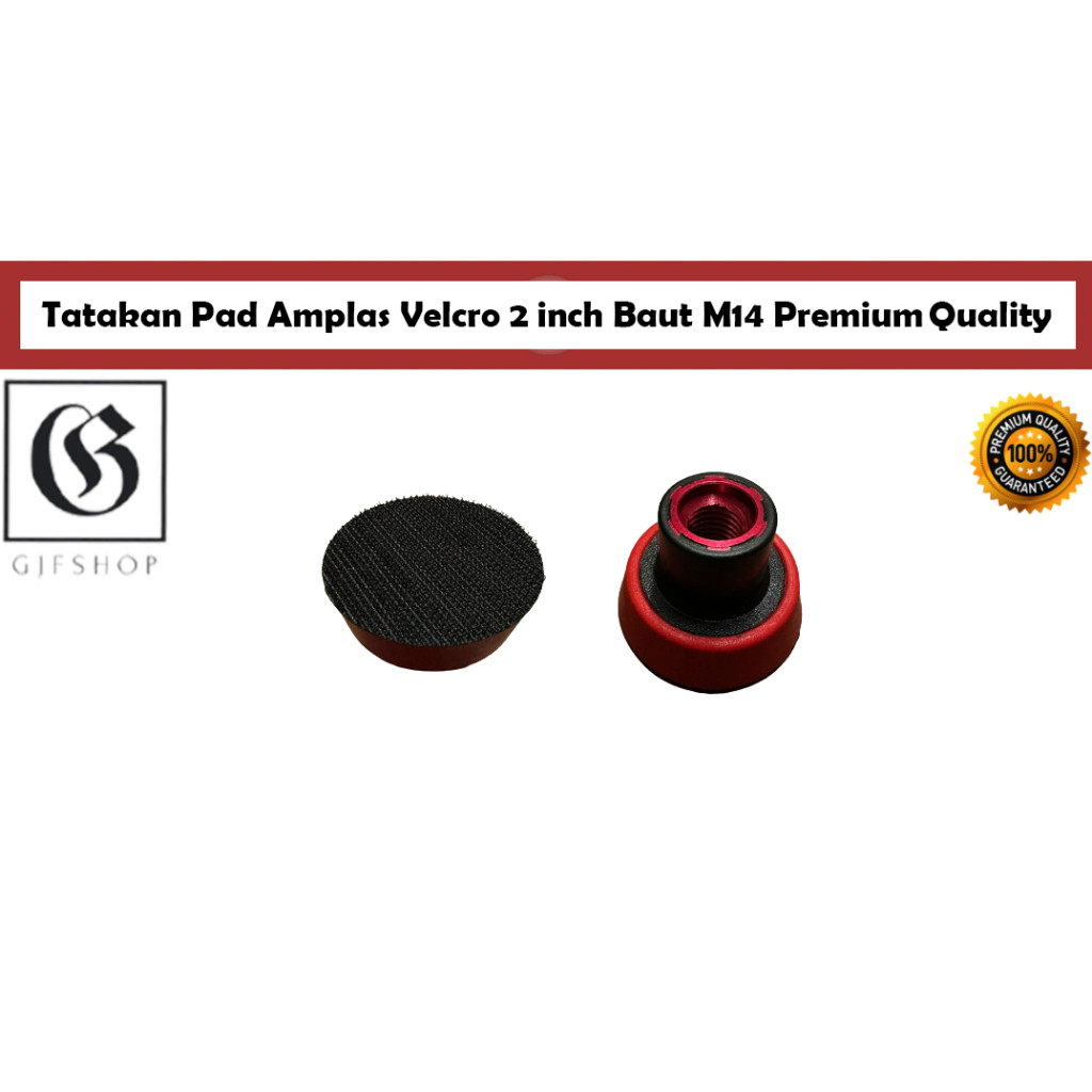 Tatakan Pad Amplas Velcro 2 inch Baut M14 PremiumQuality