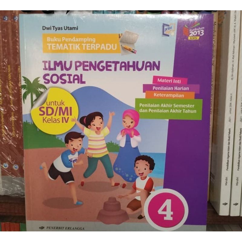 Buku SD Buping IPS Kelas 4 Erlangga