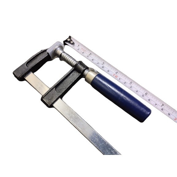 Klem Catok Jepit F / F Clamp Papan/Klem Catok Bais Ragum F Kayu Jepitan/Klem F Penjepit Kayu Besi