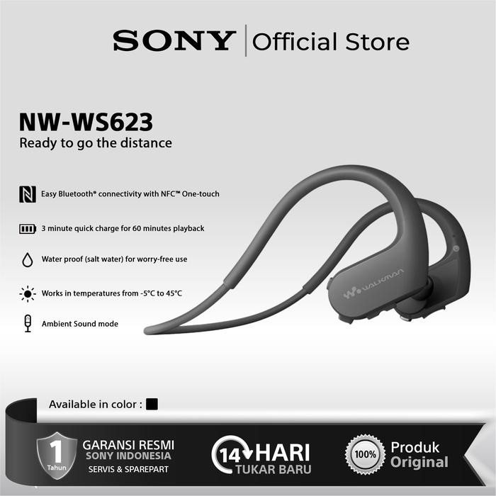 Sony NW-WS623 Walkman Sport Earphone Wireless