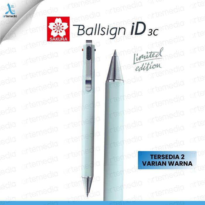 

Ready JT Sakura Ballsign ID 3C Multipen Ballpoint Gel Pen Retractable - Limited