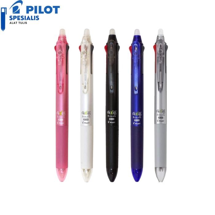 

Ready JT PILOT FRIXION CLICKER 3 IN 1 ERASABLE PEN 1 PULPEN 3 WARNA